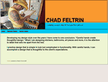 Tablet Screenshot of chadfeltrin.com